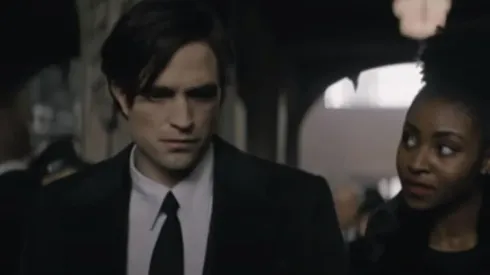 Bruce Wayne en el funeral