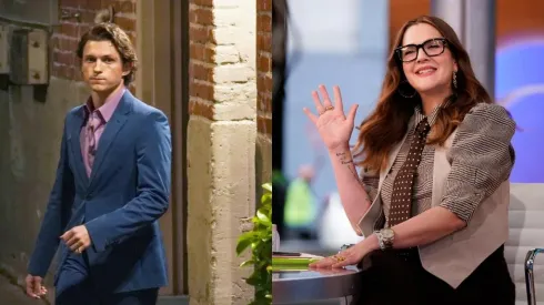 Tom Holland y Drew Barrymore