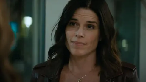 Neve Campbell reapareció en Scream .