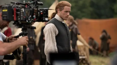Sam Heughan como Jamie Fraser
