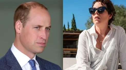 Olivia Colman y El Príncipe William
