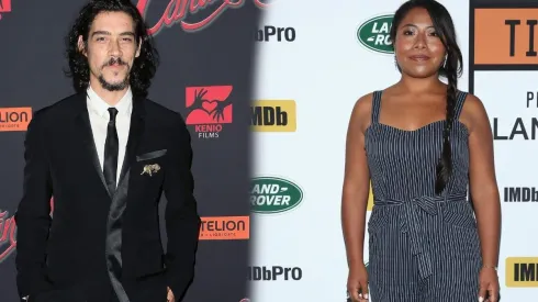 Oscar Jaenada y Yalitza Aparicio.