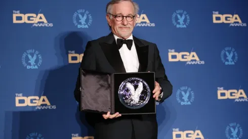 Spielberg, durante los premios del gremio de directores.