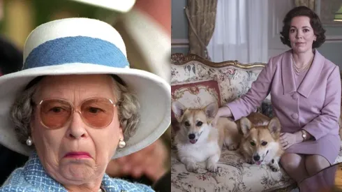 Isabel II y Olivia Colman