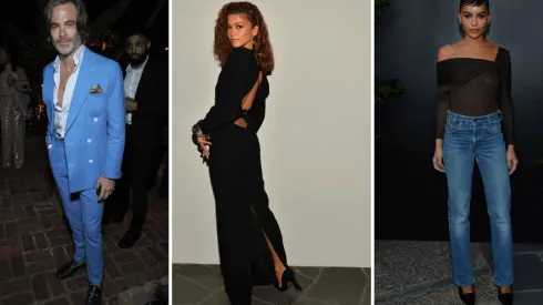 Chris Pine, Zendaya y Zoë Kravitz palpitan los Premios Oscar 2022.