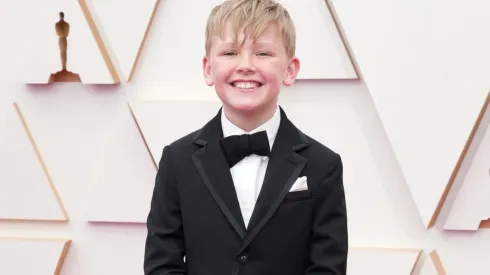 Jude Hill en la alfombra roja.