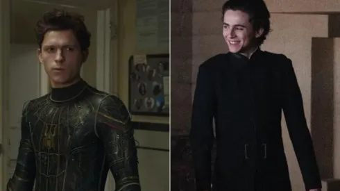 Tom Holland en No Way Home y Timothée Chalamet en Dune