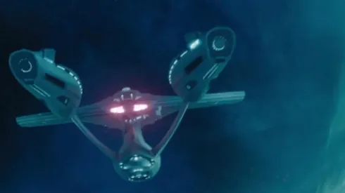 El Enterprise en el espacio