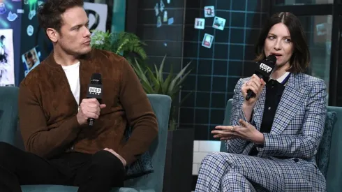 Sam Heughan y Caitriona Balfe