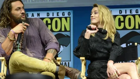 Amber Heard y Jason Momoa