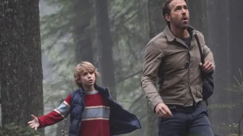 Walker Scobell y Ryan Reynolds.