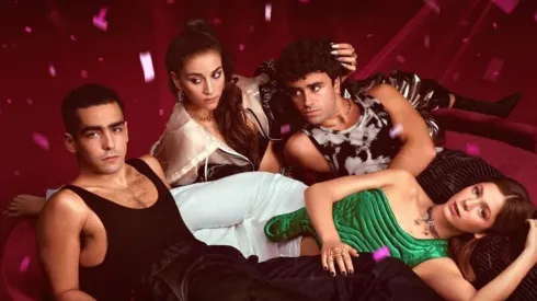 Algunos de los protagonistas de Élite