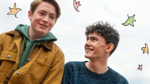 Los protagonistas de Heartstopper