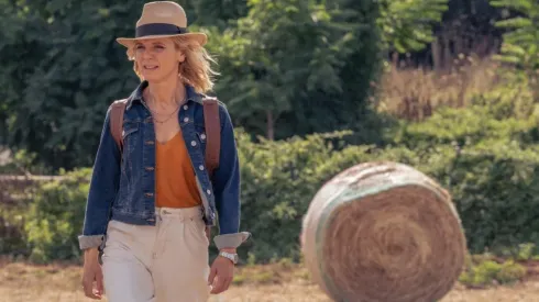 Emilia Fox interpreta a Sylvia en Signora Volpe