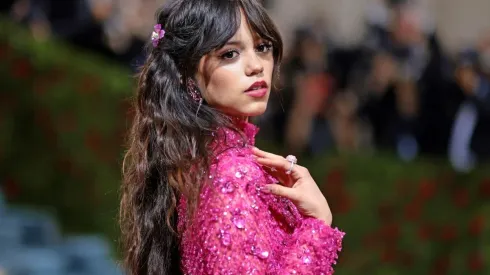 Jenna Ortega, protagonista de Wednesday, en la Met Gala 2022.