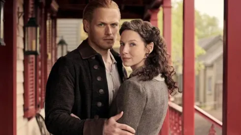 Sam Heughan y Caitriona Balfe