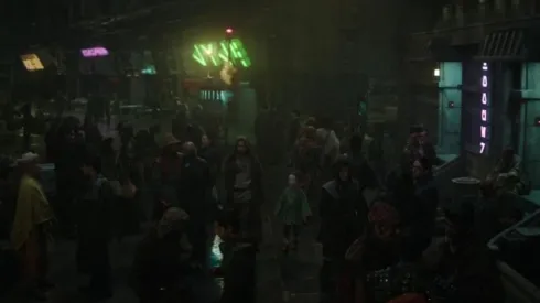 Obi-Wan en Daiyu junto a Leia