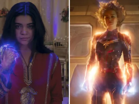 Ms. Marvel: la primera foto de Iman Vellani y Brie Larson