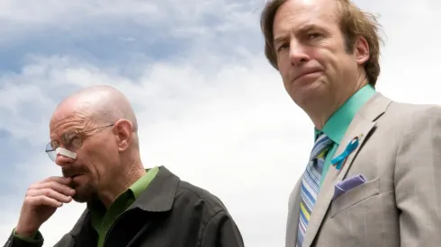 Walter White y Saul Goodman.
