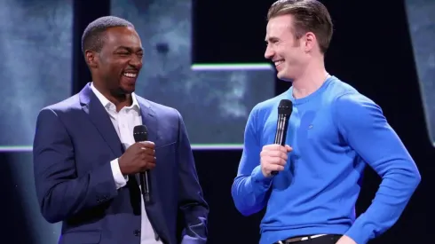 Anthony Mackie y Chris Evans