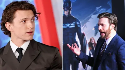 Chris Evans se enojó con Tom Holland
