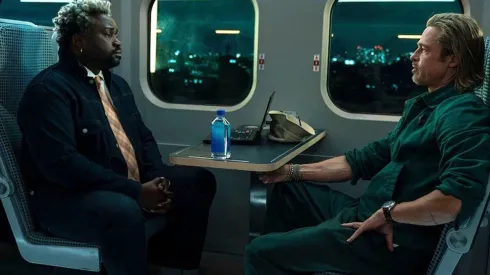 Brian Tyree Henry y Brad Pitt.