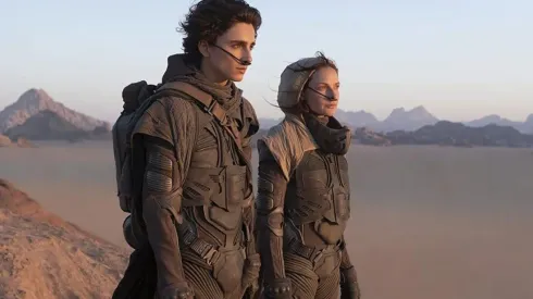 Timothée Chalamet y Rebecca Ferguson protagonizan Dune.