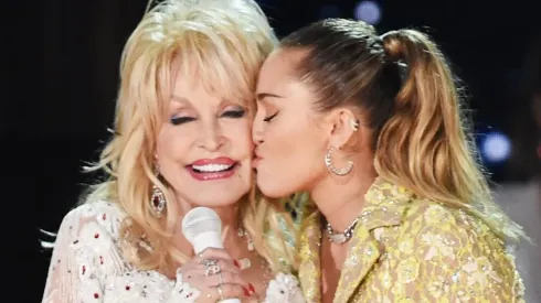 Dolly Parton y Miley Cyrus.
