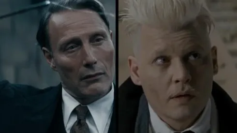 Johhny Depp y Mads Mikkelsen