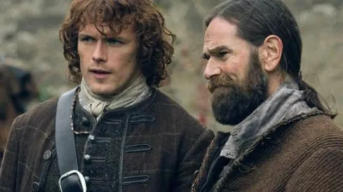 Sam Heughan y Duncan Lacroix