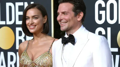 Bradley Cooper e Irina Shayk en los Globo de Oro de 2019.