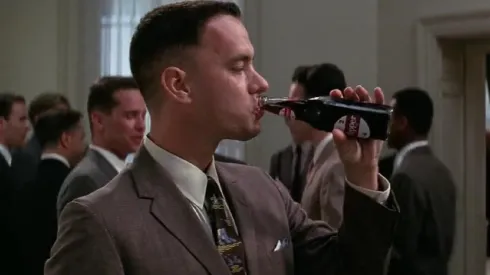 Tom Hanks como Forrest Gump.