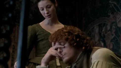 Sam Heughan y Caitriona Balfe