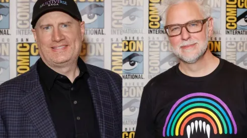 Kevin Feige y James Gunn