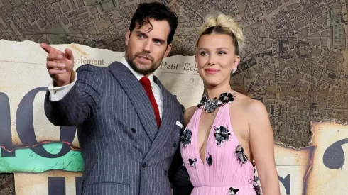 Henry Cavill y Millie Bobby Brown