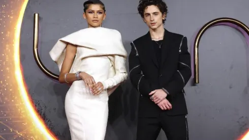 Timothée Chalamet habló sobre Zendaya en Dune: Part 2.