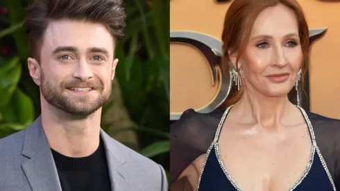 Daniel Radcliffe y J.K. Rowling