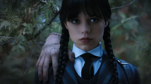 Jenna Ortega protagoniza Merlina en Netflix.