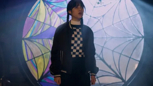 Jenna Ortega interpreta a Wednesday en la serie de Merlina.