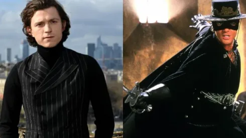 Tom Holland y Antonio Banderas