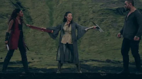 Los personajes de The Witcher: El origen de la sangre.