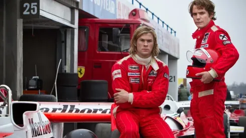 Chris Hemsworth y Daniel Brühl.