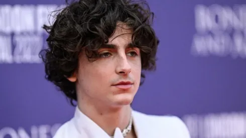 Timothée Chalamet en el Festival de Cine de Londres.