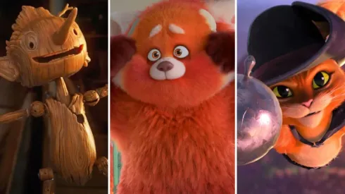 Pinocho, Red y Gato con Botas son algunos de los candidatos a los Globos de Oro.