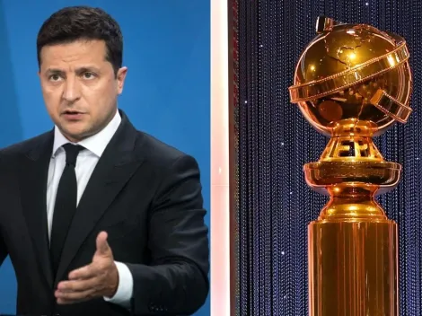 Globos de Oro 2023: el presidente de Ucrania habló en la ceremonia