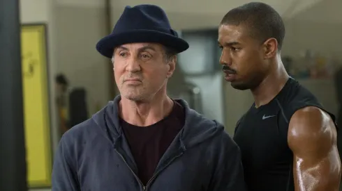 Sylvester Stallone y Michael B. Jordan.