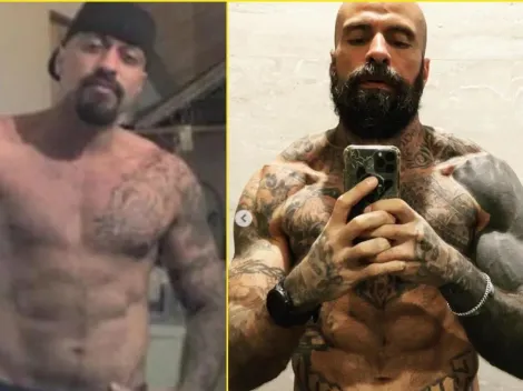 Así ha sido la transformación física de Babo, desde sus 25 hasta sus 45 años