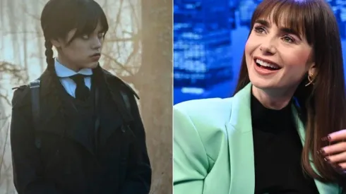 Jenna Ortega fue destronada por Lily Collins