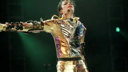 Michael Jackson durante el "HIStory" world tour
