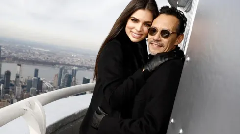 Marc Anthony y Nadia Ferreira